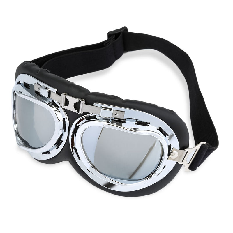 Motorcycle Riding Goggles Outdoor Glasses Motor Eyewear Cycling Wind Protection for Harley - LED Factory Mart