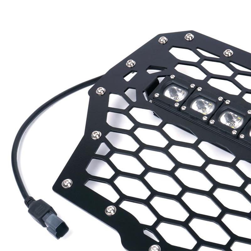 2017 Polaris RZR Turbo Grille With LED Light Bar