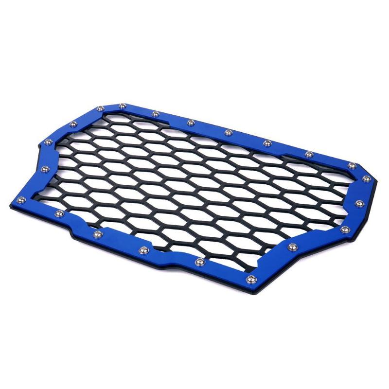 2017 Polaris RZR Turbo Models Blue Steel Mesh Grille
