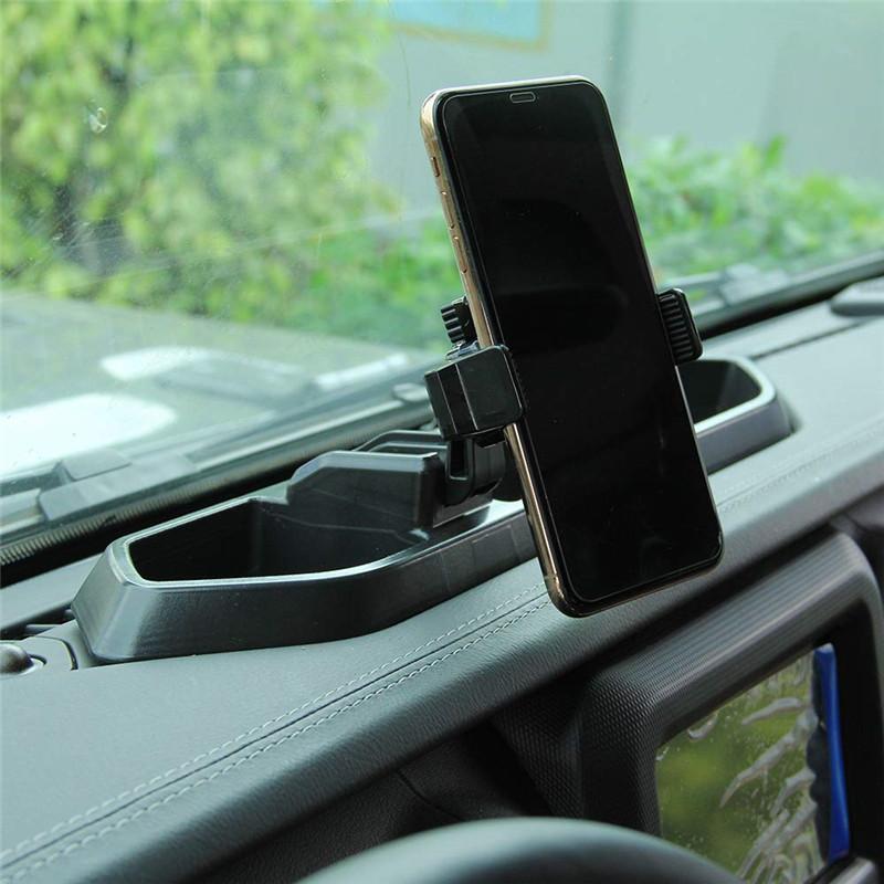 Jeep Wrangler JL JLU  Dash Tray Mount Phone Holder 