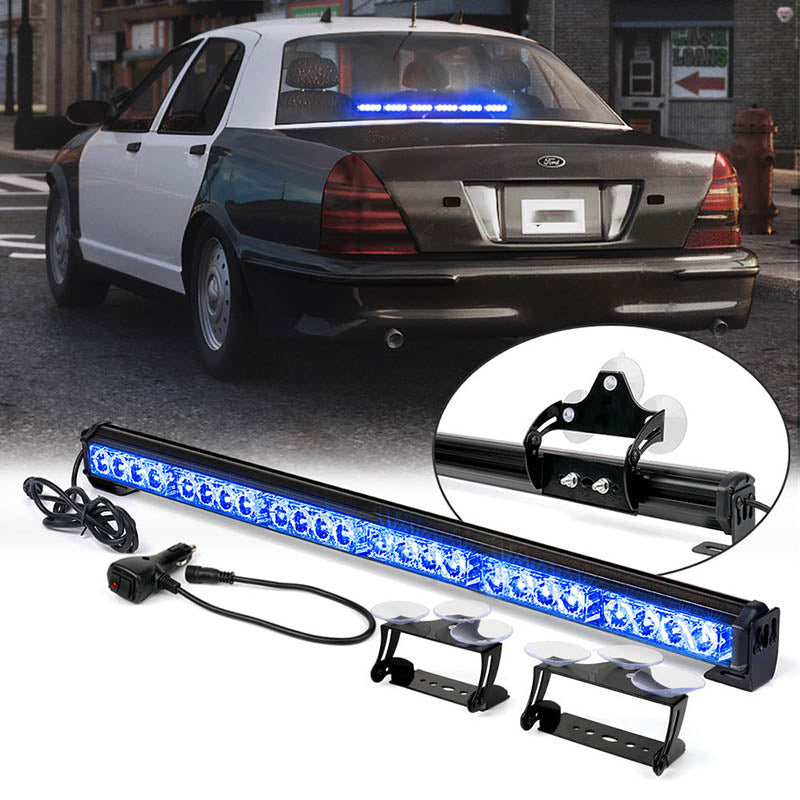 27" LED BLUE Traffic Light