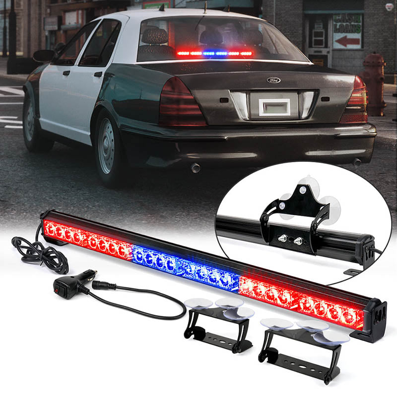 27" LED RED BLUE Traffic Light