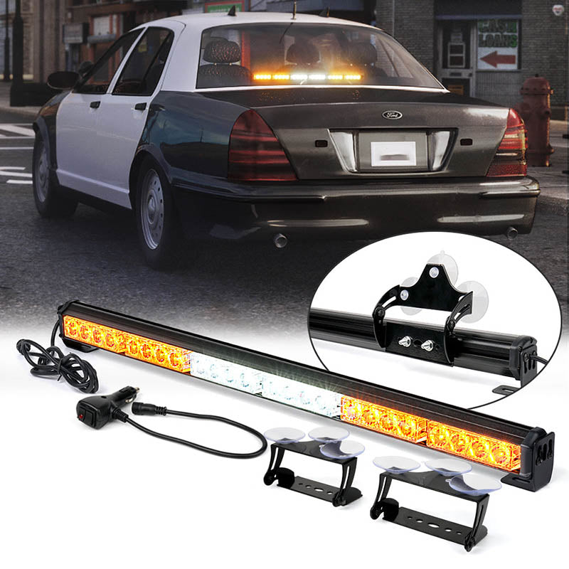 27" LED AMBER WHITE Traffic Light