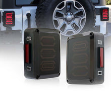 Smoke Lens Diamond Series Red LED Tail Light Assembly w Turn Signal & Back Up (2)