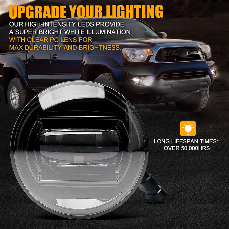 LED Fog Lights for 2005-2011 Toyota Tacoma