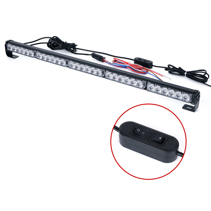 USA ONLY RZ Series 30" Offroad Rear Chase LED Strobe Light bar with Brake Reverse - RYBYR