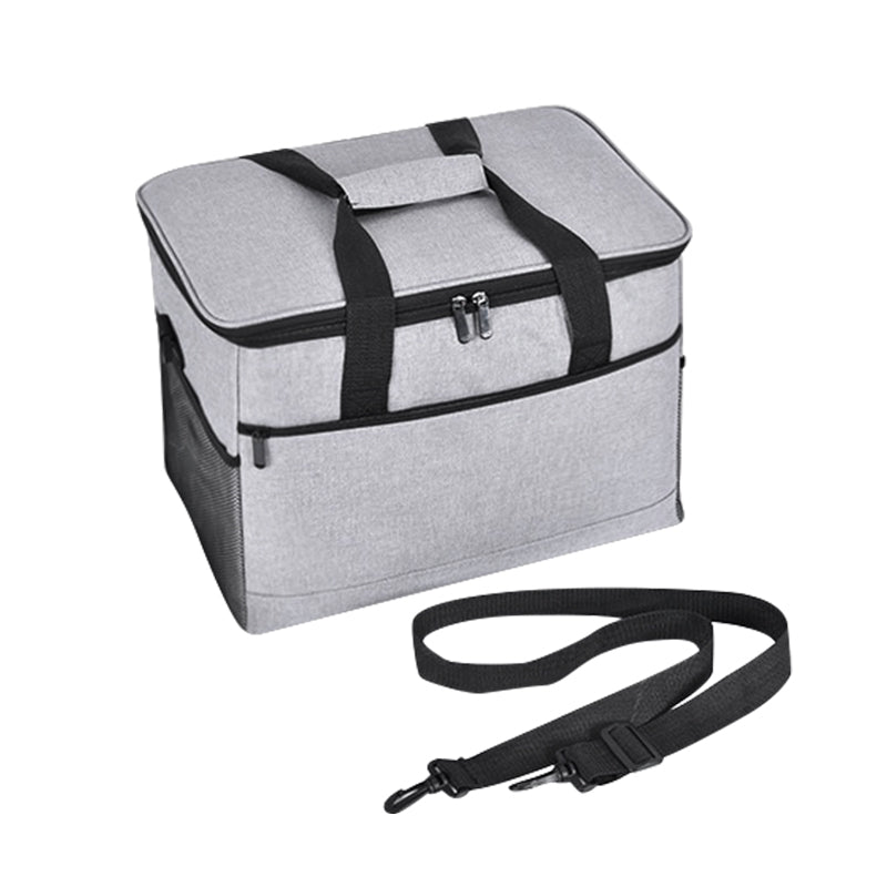 33L Portable Foldable Soft Sided Insulated Cooler Bag for Camping