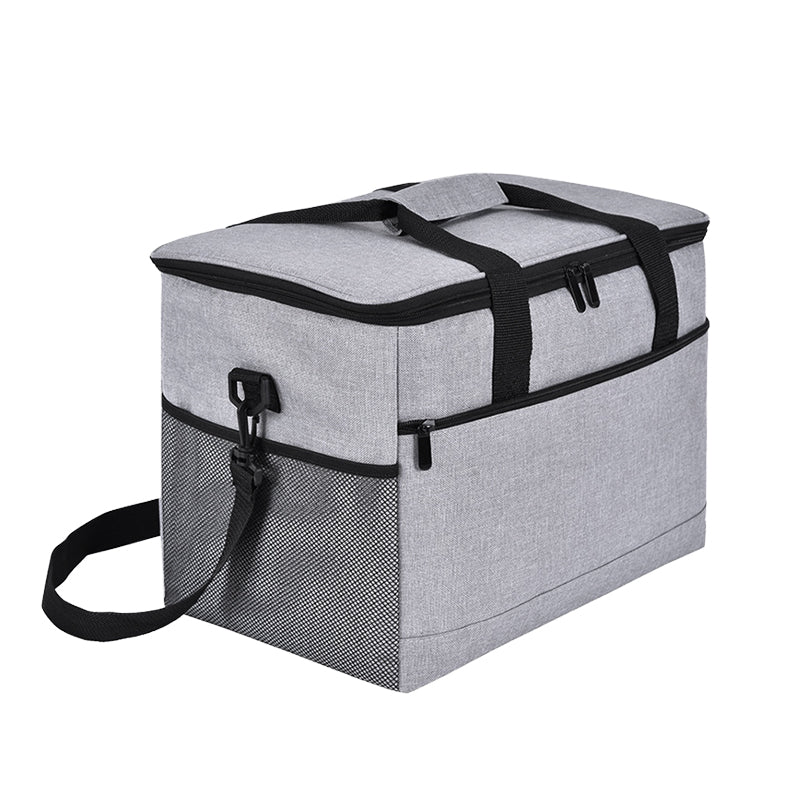 33L Portable Foldable Soft Sided Insulated Cooler Bag for Camping