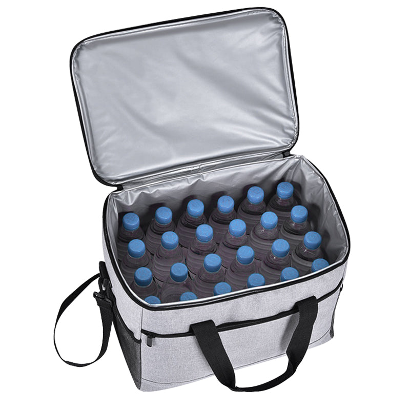 33L Portable Foldable Soft Sided Insulated Cooler Bag for Camping