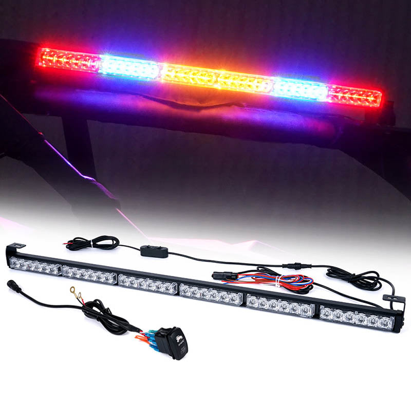 LZ Series 36 Offroad Rear Chase COB LED Strobe Light Bar