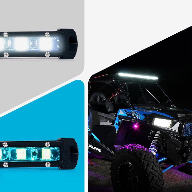 38 Inch Single Row LED Light Bar With Blue Backlight