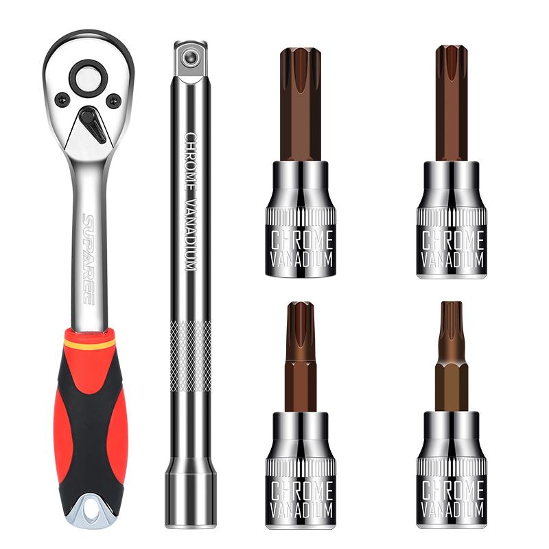Universal Socket Wrench Kit Hardtop Door Removal Torx Tool Sets for 1997-2020 Jeep Wrangler TJ CJ LJ JK JKU JL JT Rubicon Sahara Sports