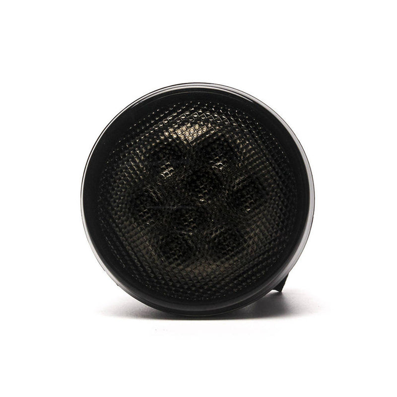 Smoked Amber LED Front Turn Signal Lights for Jeep Wrangler