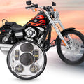 5 3/4 LED Motocycle Headlight With DRL For Harley Davidson