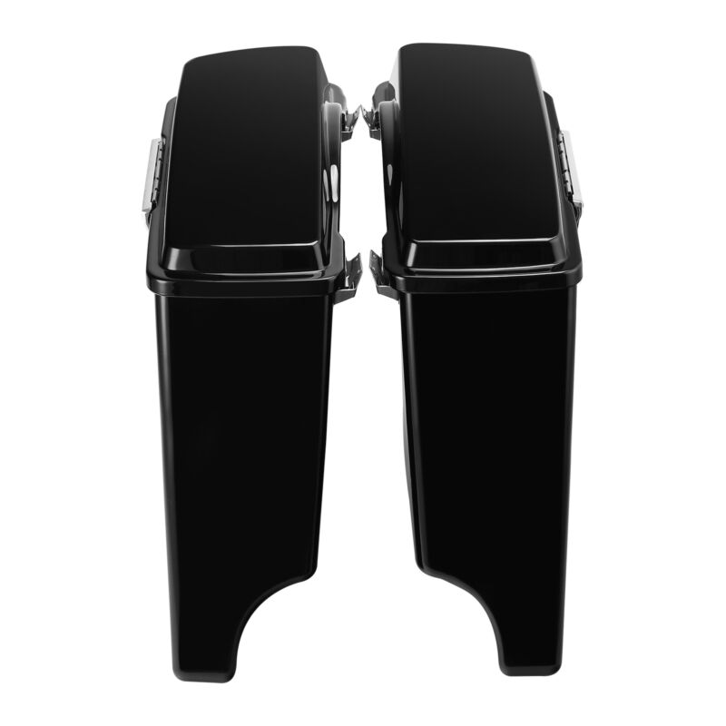 5" Stretched Extended Hard Saddle bag For Harley Electra Street Road Glide 93-13