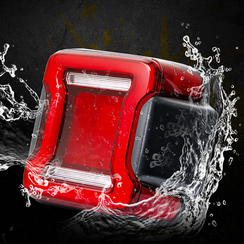 Full LED Taillights with Start-up Animation for Jeep Wrangler JL JLU