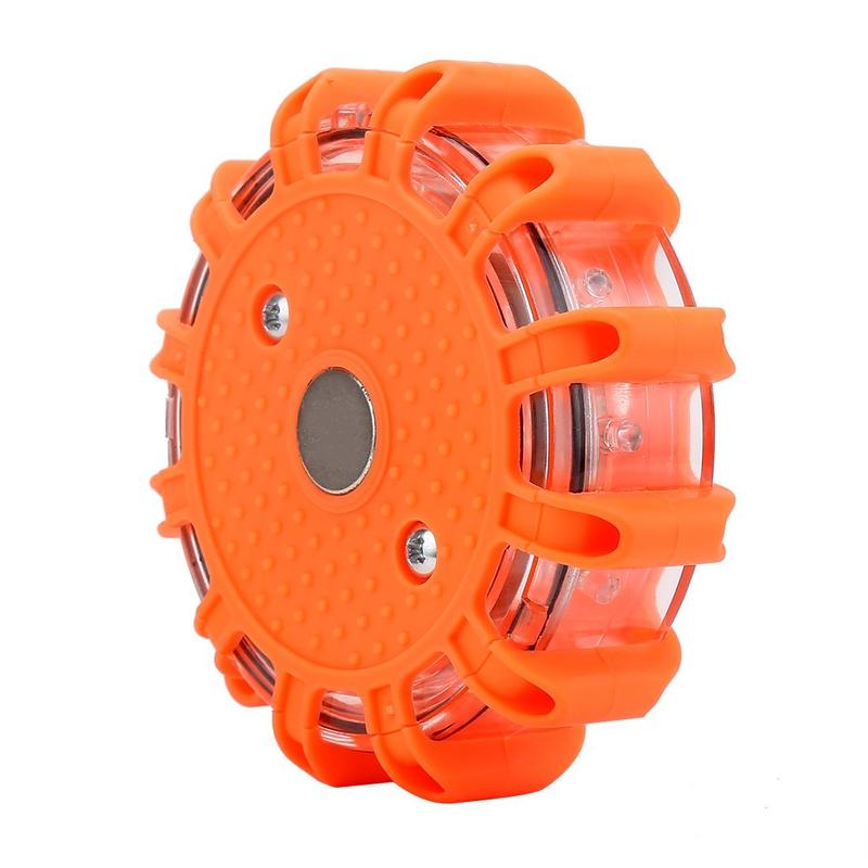 Road Flare, Flashing Warning Light Emergency Signal Warning LED Light Beacon with Magnetic Base for Car Truck Boat