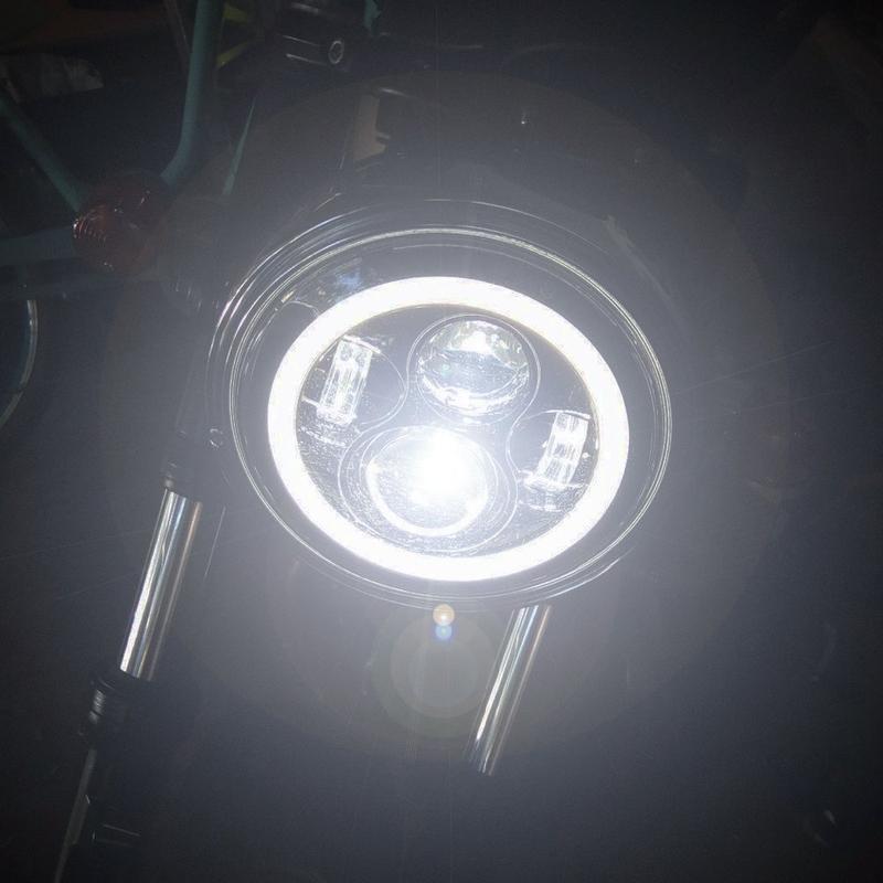Harley LED Projector Headlight + Turn Signal Lights 