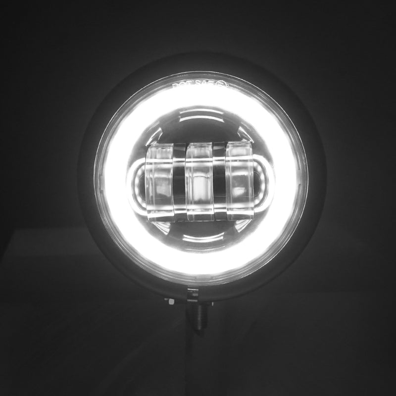 For Harley Ultra Classic, Electra Glide 7LED Headlight + 4.5 Fog Passing Light For Harley Ultra Classic, Electra Glide 7LED Headlight + 4.5 Fog Passing Light