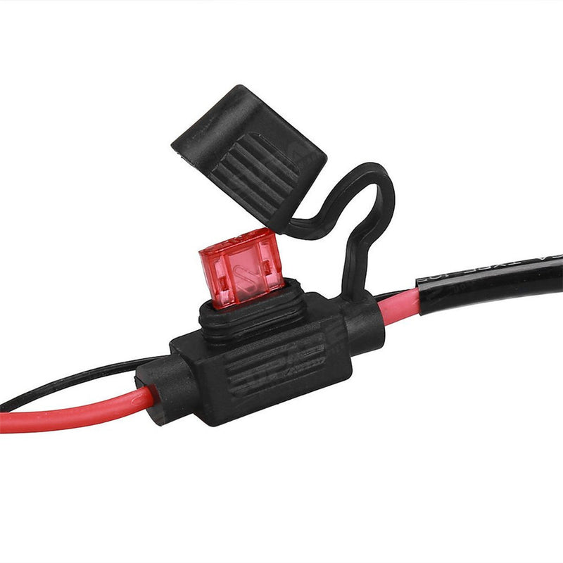 40A 12V Universal Wiring Harness Switch On/Off for Motorcycle Auxiliary Fog Light Wires - LED Factory Mart