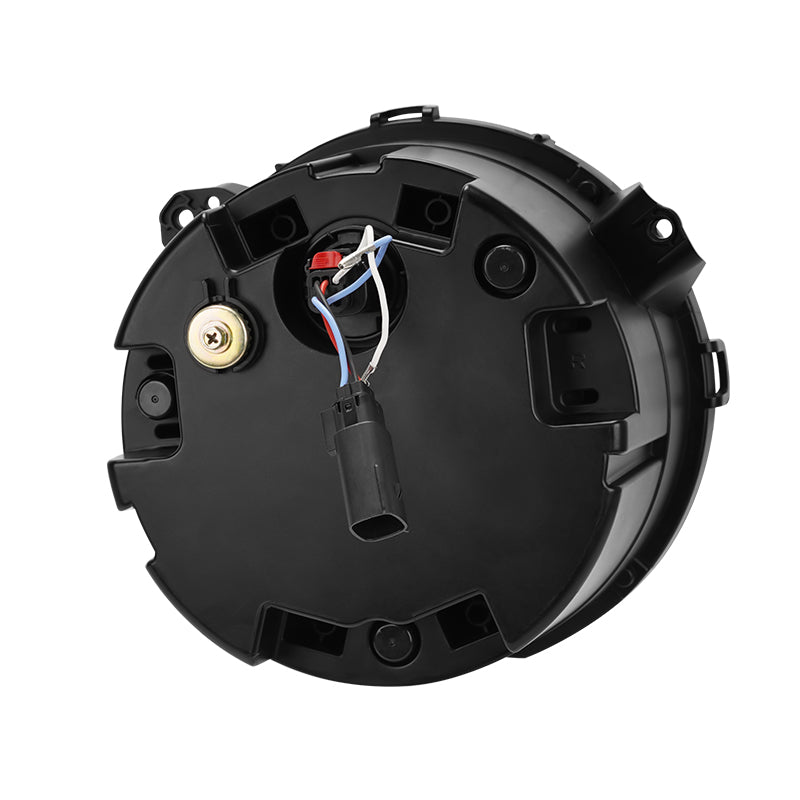 9 Inch LED Headlights With Halo DRL & Amber Turn Signals & LED Halo Fog Lights For 2018-Later Jeep Wrangler JL & Gladiator JT