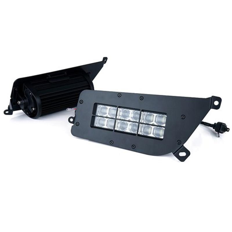 90W UTV LED Headlight Light Bar Kit