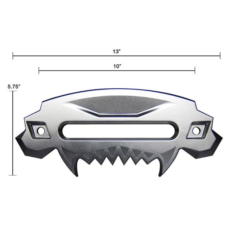 2007-2018 Jeep Wrangler Beast Series Aluminum 4x4 Hawse Fairlead 