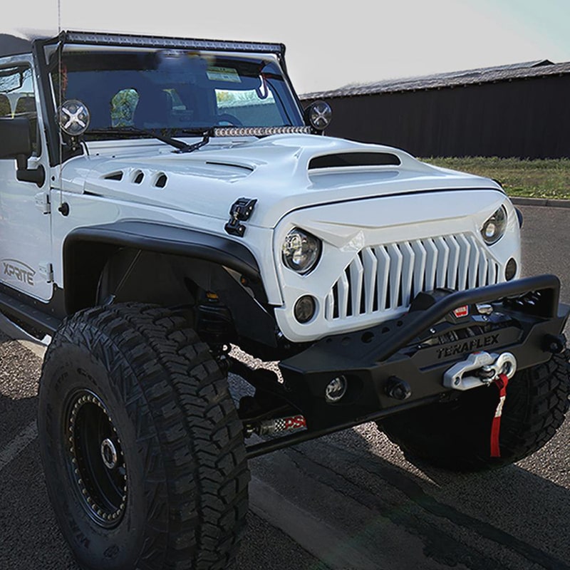 Beast Series Fiber Glass Hood and Grille