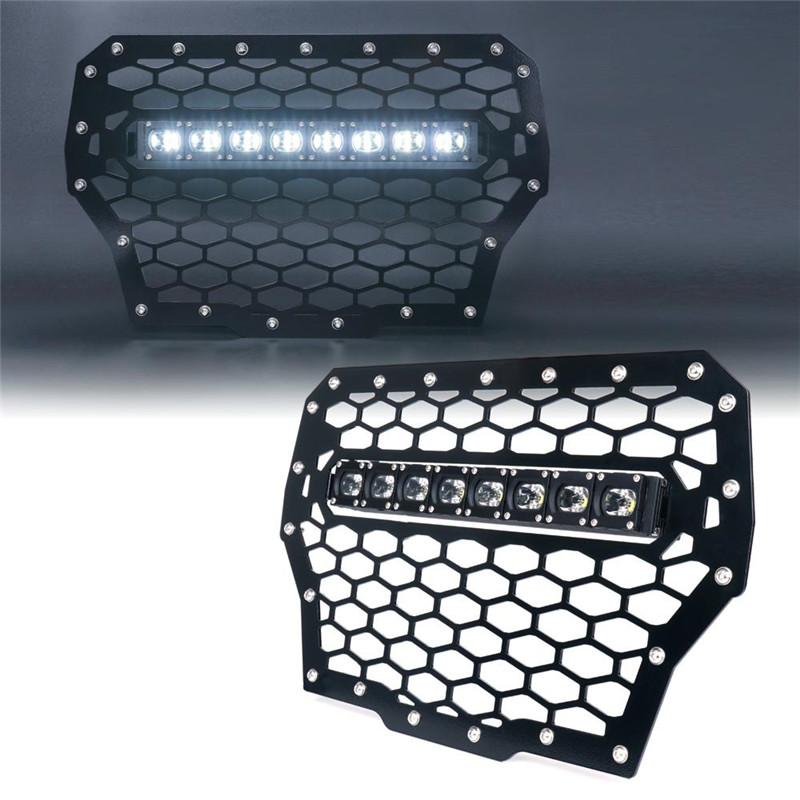 2017 Polaris RZR Turbo Grille With LED Light Bar