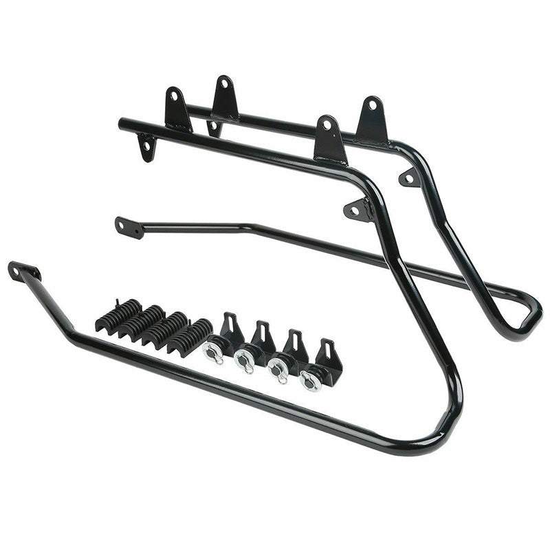 Heavy duty Saddle bag Conversion Brackets Fit For Harley Softail 84-17