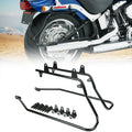 Heavy duty Saddle bag Conversion Brackets Fit For Harley Softail 84-17