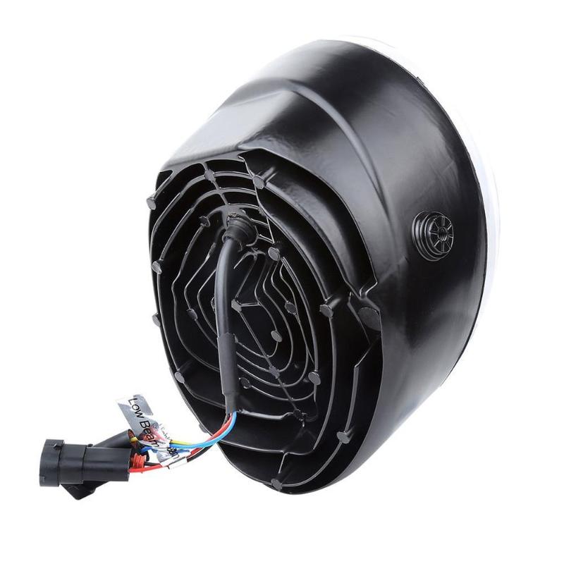 Black LED Headlight For V Rod 02-16