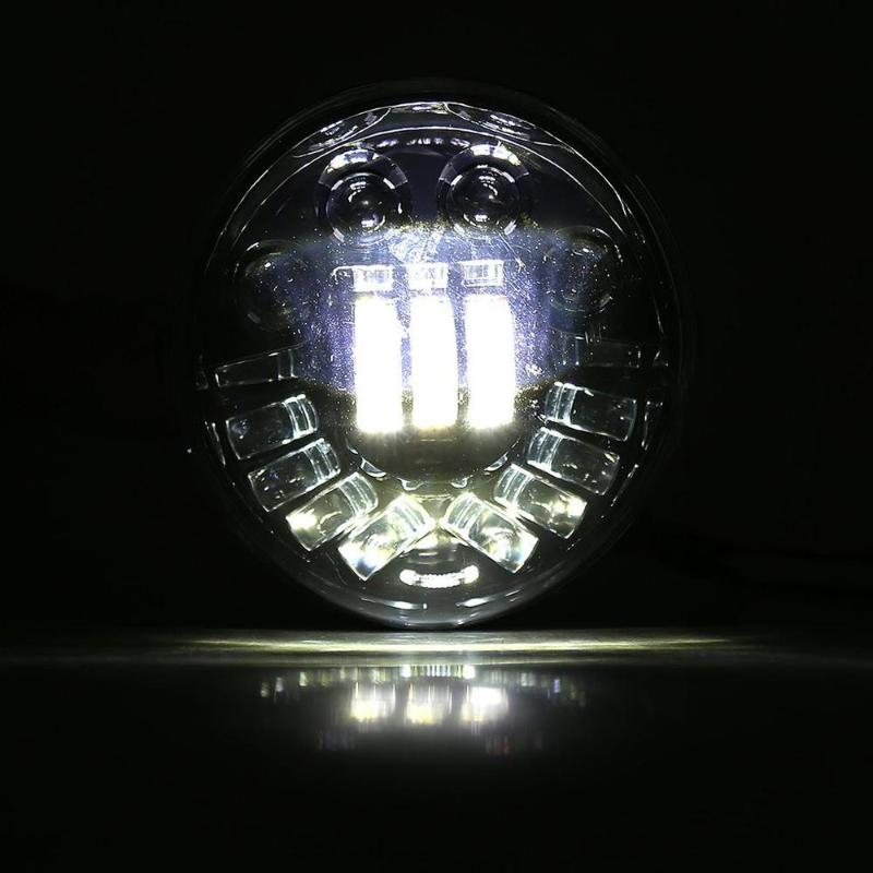 Black LED Headlight For V Rod 02-16