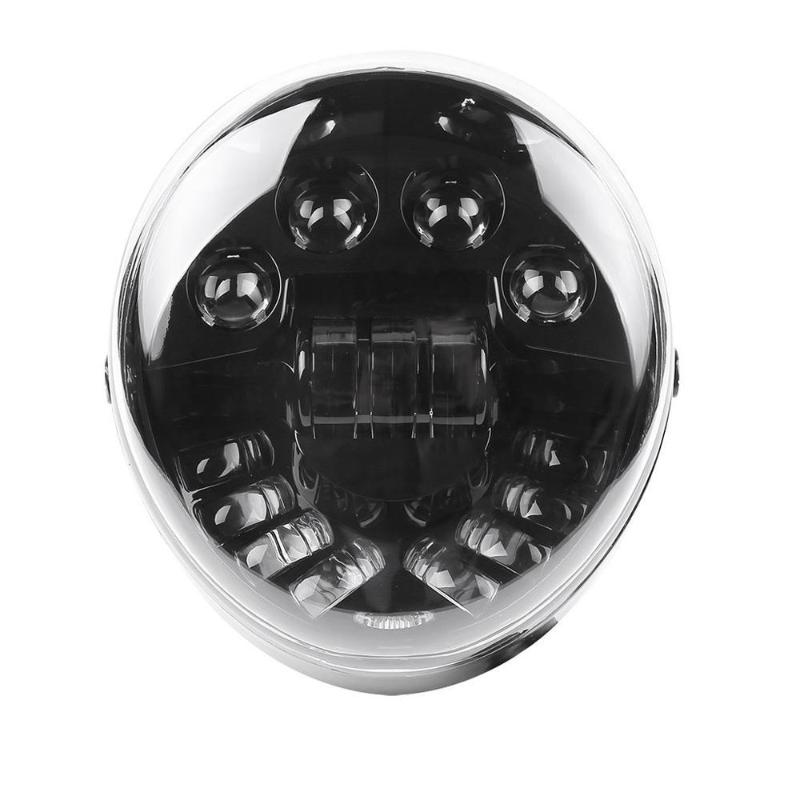 Black LED Headlight For V Rod 02-16