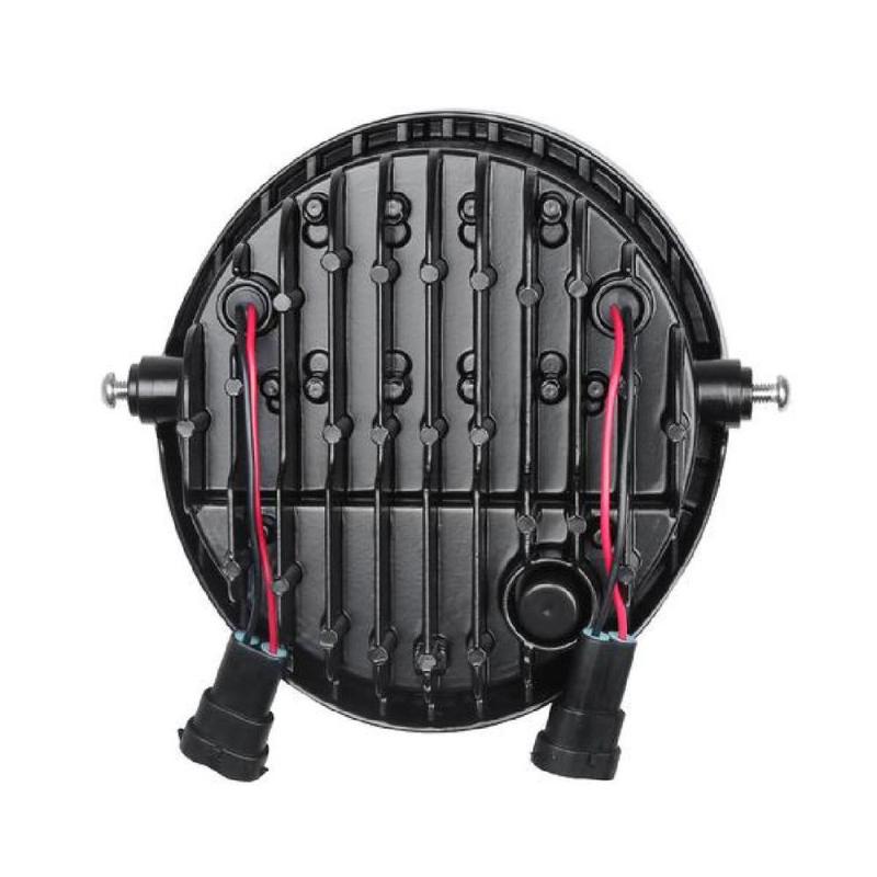 Black LED Headlight For VRSCA V Rod 02-16