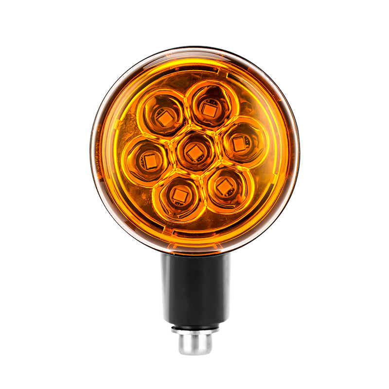 Harley Motorcycle 4.5 LED Fog Lights + Turn Signals Combo