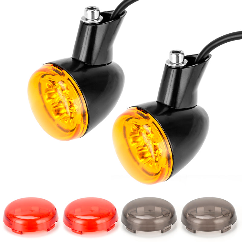 Harley Motorcycle 4.5 LED Fog Lights + Turn Signals Combo