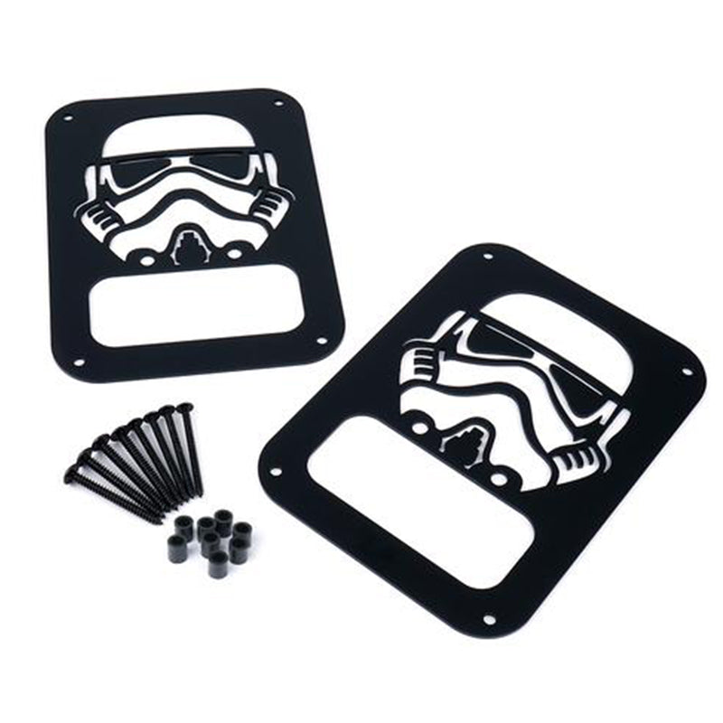 Black Rear Taillight Covers