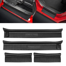 Black Rubber Door For Jeep Wrangle