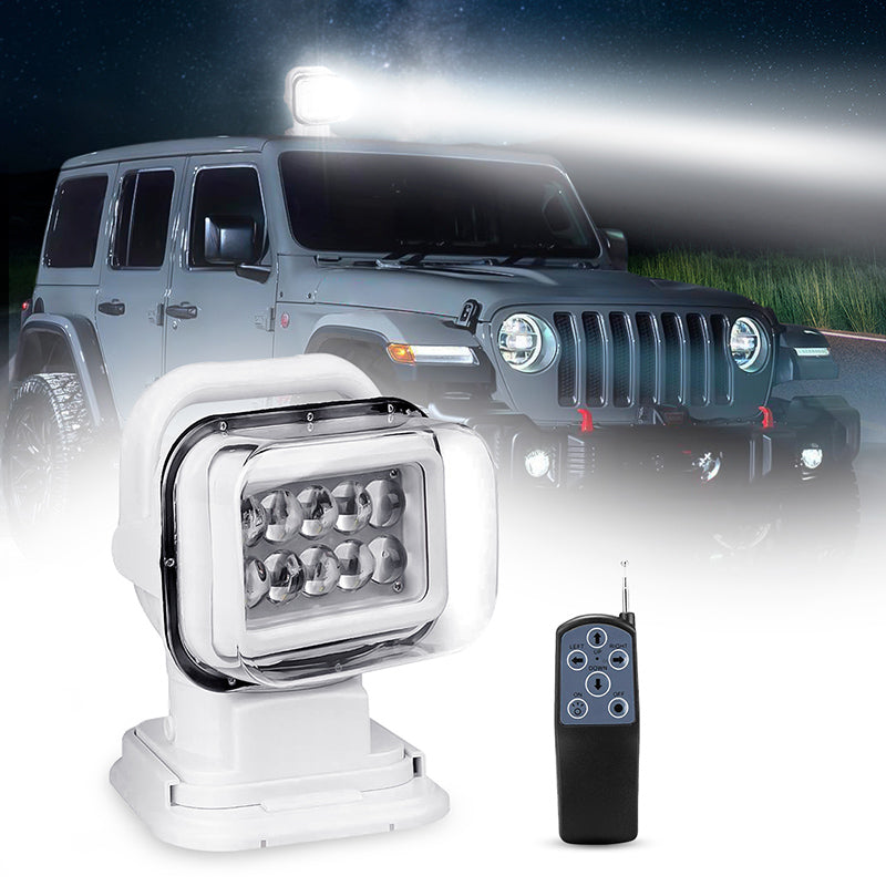 360° Search Light Remote Controlled LED Spotlights Pod