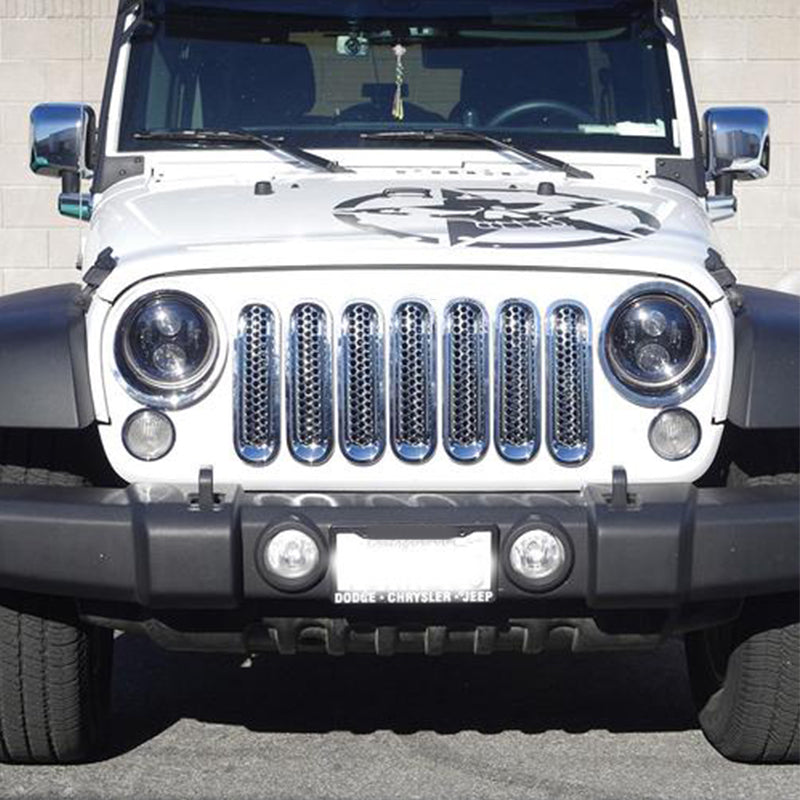 Chrome Front Bezel Cover For Turn Signal Light