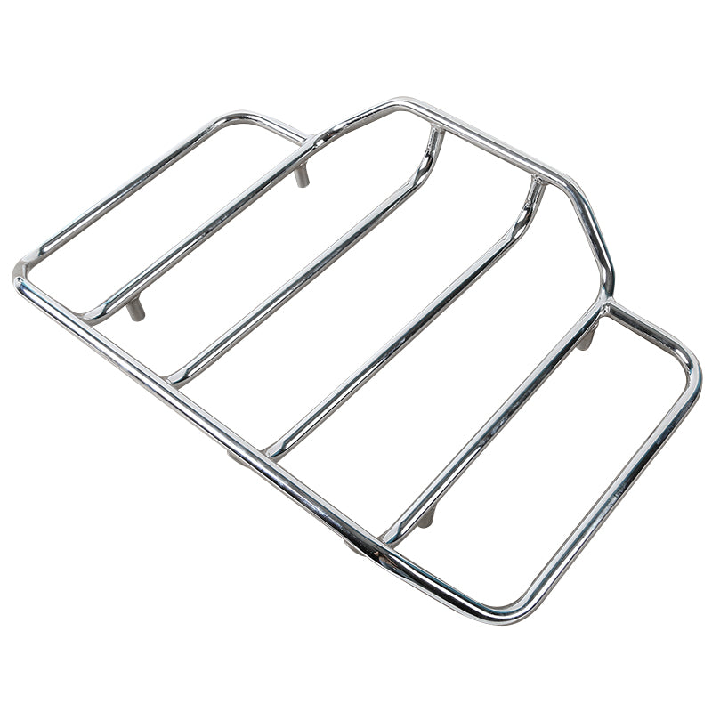 Chrome Luggage Rack Fit For Harley Tour Pak Touring Road King Street Glide 84-20