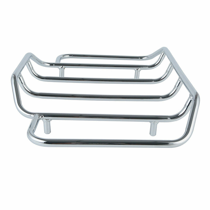 Chrome Luggage Rack Fit For Harley Tour Pak Touring Road King Street Glide 84-20
