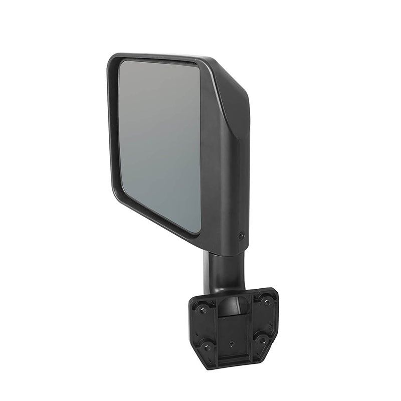 Crossbar Style Tube Doors with Side View Mirror for 2018+ Wrangler JL 4 Door