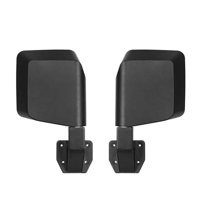 Crossbar Style Tube Doors with Side View Mirror for 2018+ Wrangler JL 4 Door