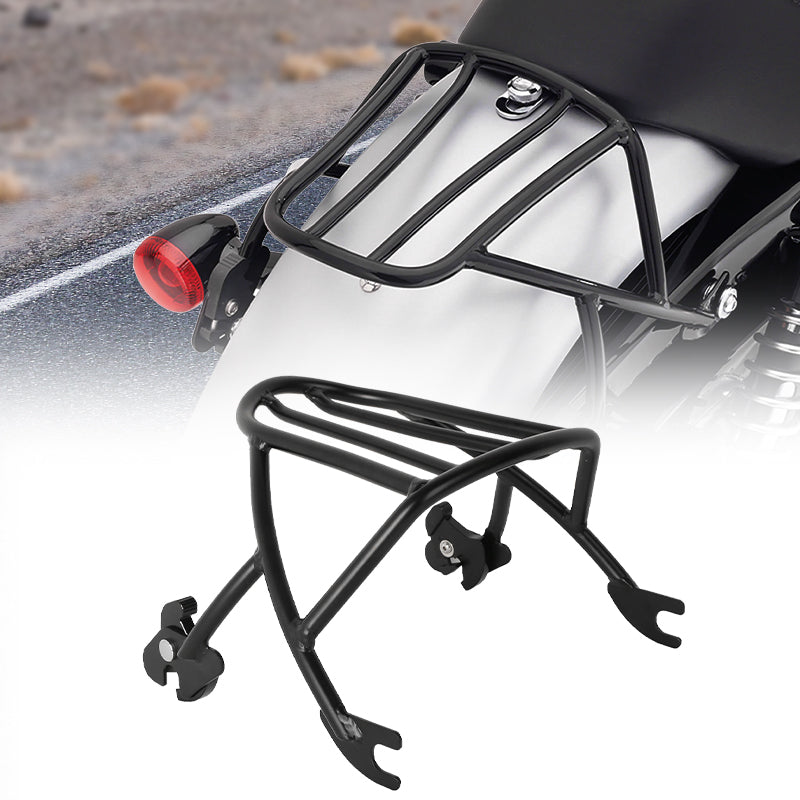 Detachables Solo Luggage Rack For Harley Sportster XL1200 XL883 2004-2020