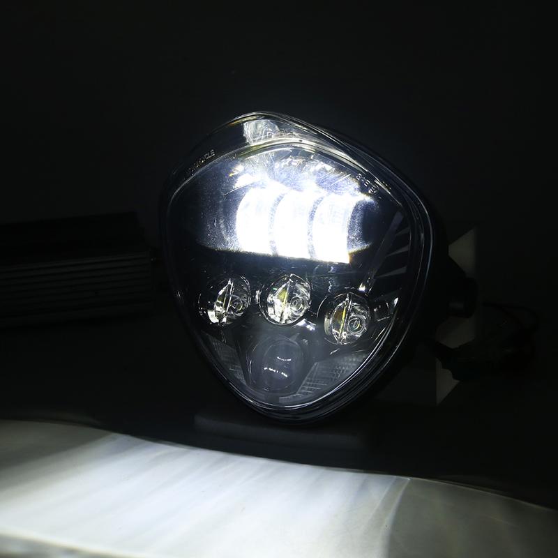 Diamond LED Motorcycles Headlight For Kawasaki