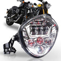 Diamond LED Motorcycles Headlight For Kawasaki