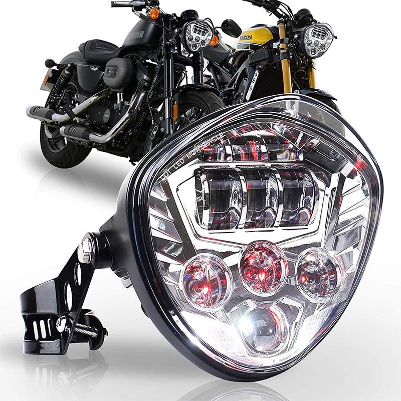 Diamond LED Motorcycles Headlight For Kawasaki