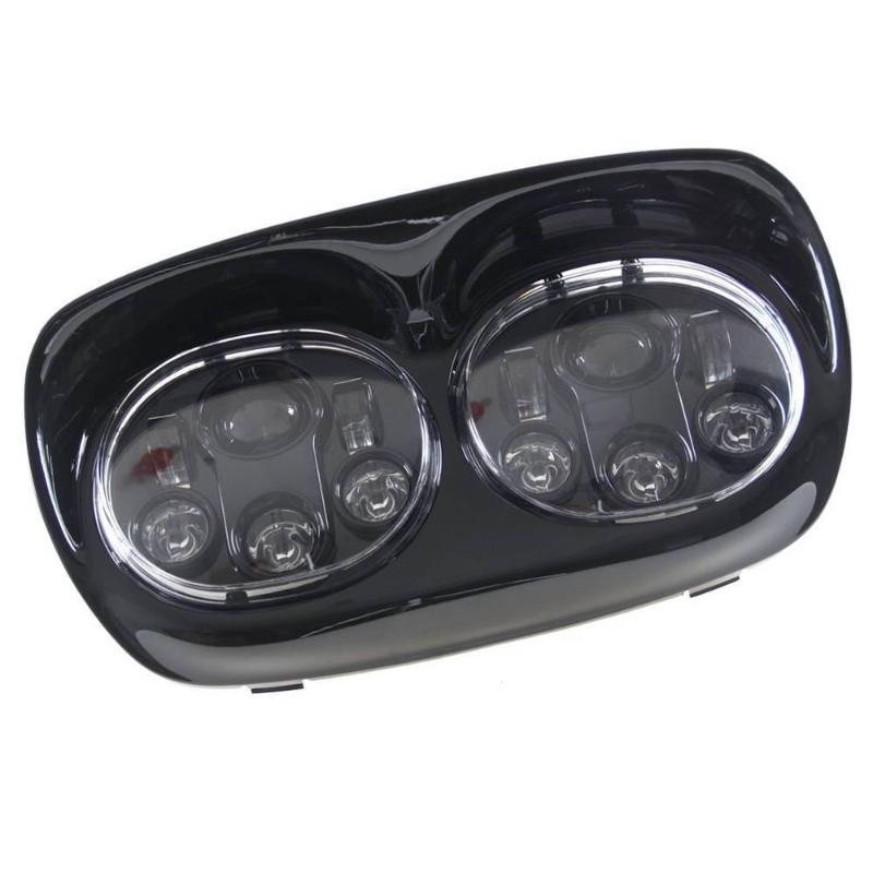 Dual LED Motorcycle Headlights For Road Glide 2004-2013